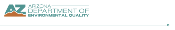 Email header with ADEQ logo