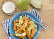 Carrots and Chayote with Lemon