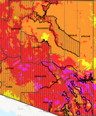 Heat Risk Map 6.14-6.19 