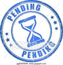 pending stamp