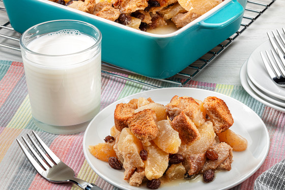 Apple Bread Pudding