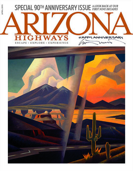 Arizona Highways Magazine cover