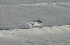 Vehicle in snow