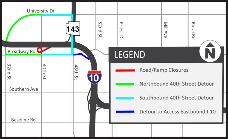 40th Street closure