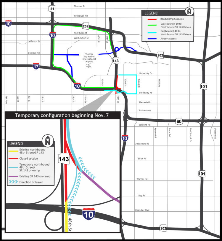 SR 143 closure