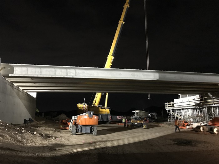 Westbound Loop 303 closed between I-17 and Lake Pleasant Parkway Feb. 18-19