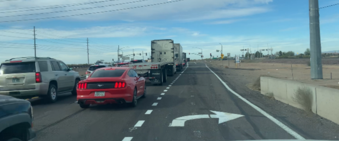 Turn lane for 163rd Ave.