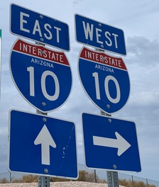 I-10 in the West Valley region