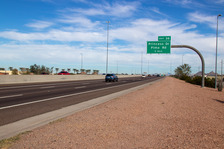 Northbound Loop 101 near FLW Boulevard (ADOT file photo circa 2023)