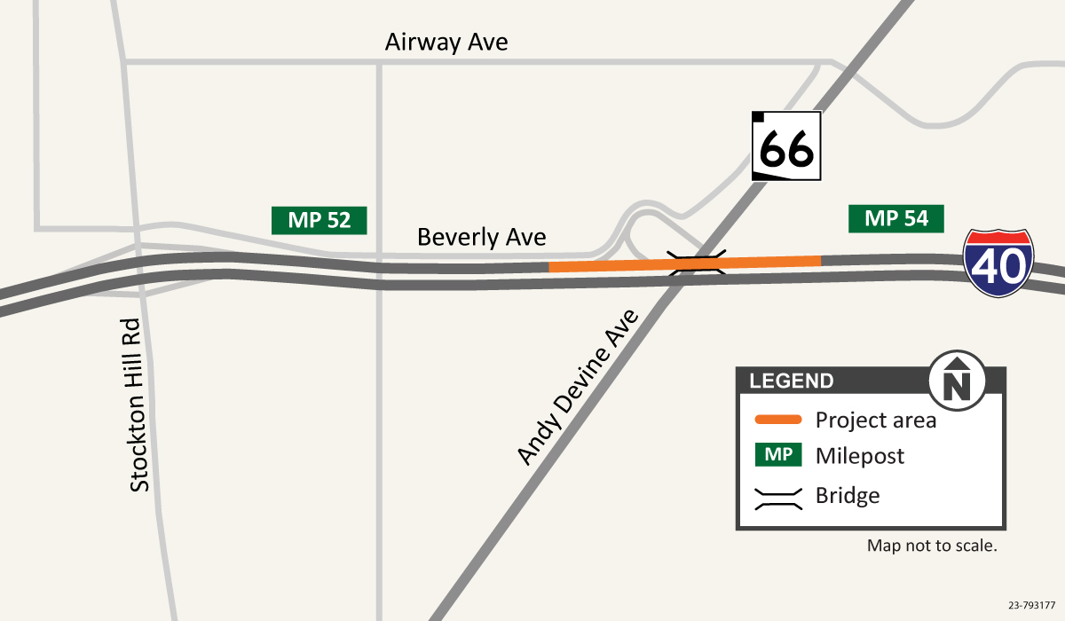 I-40 Andy Devine Avenue Bridge 