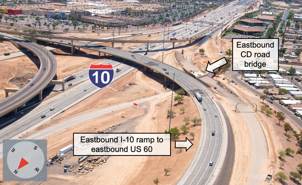 Eastbound CD Roads