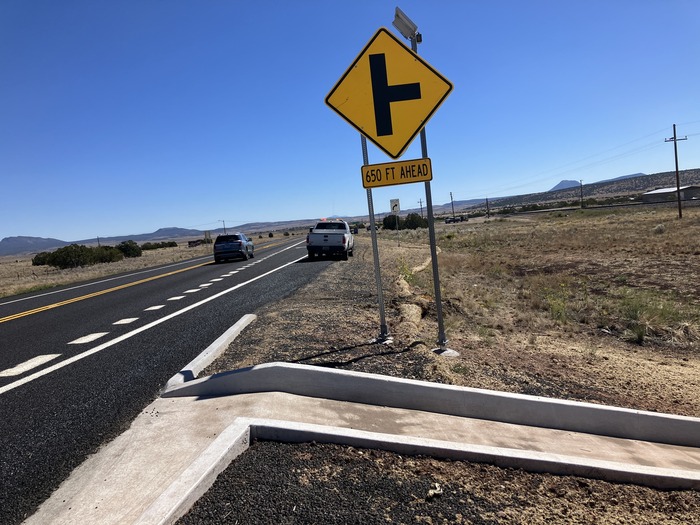Old Highway 66 and Fort Rock Road 