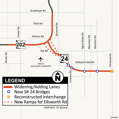 SR 24 project map