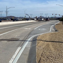 More left turn room at Loop 303 to Grand Avenue ramp (ADOT file Feb. '26)