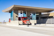 Truck at Ehrenberg Port of Entry