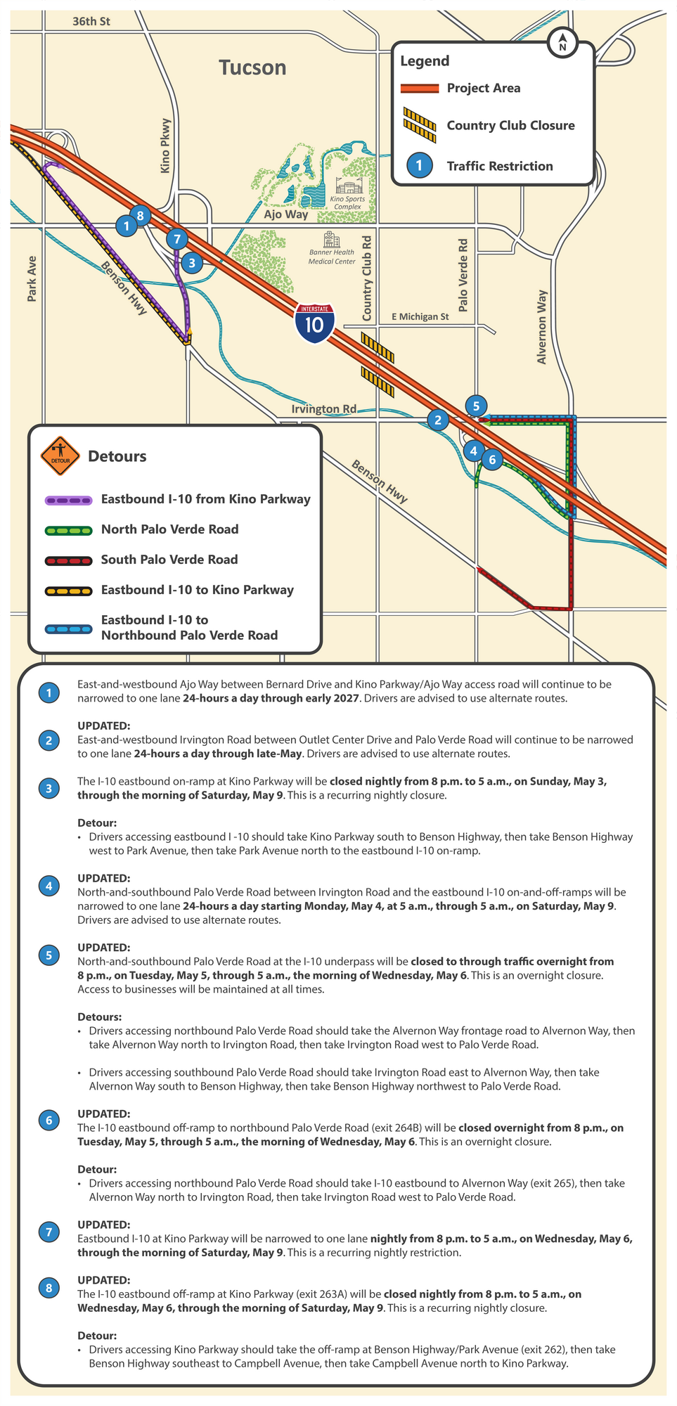 Map of Traffic Alert