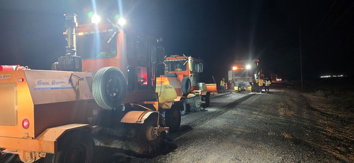 SR 347 overnight paving work