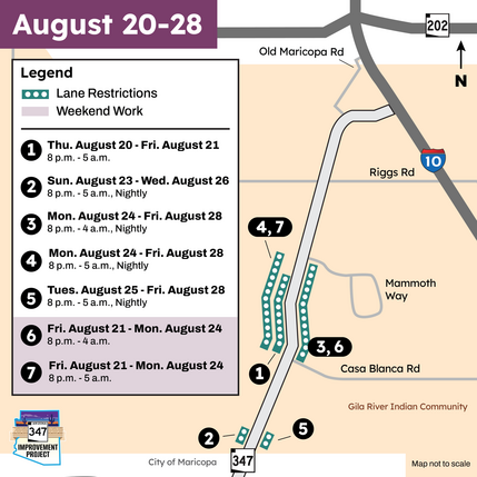 SR 347 map of restrictions