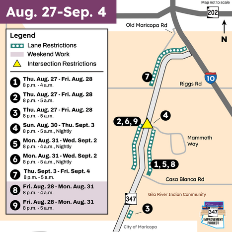 SR 347 traffic alert map