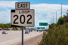 Photo of Loop 202 sign