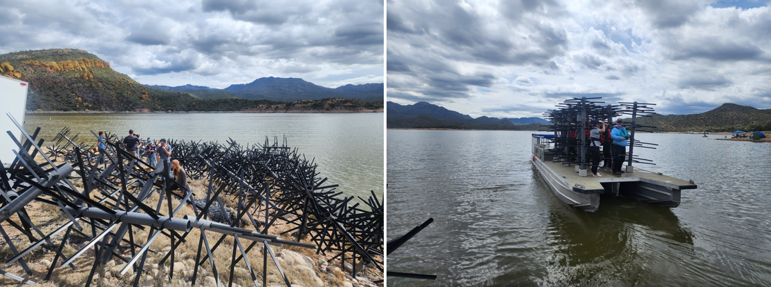 Pena Blanca aquatic habitat project