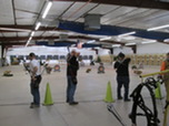 Indoor Archery 3D Fun Shoot BASF people shooting