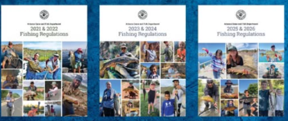 Fishing regulations collage