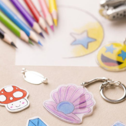 Shrinky Dink Keychains