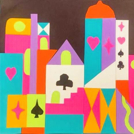 Mary Blair Inspired Collage 