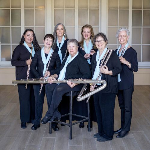 Cafe Flutes Ensemble Seated