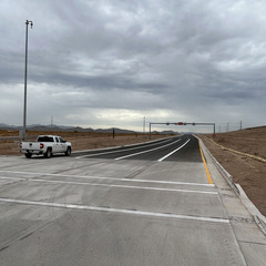 Loop 303 interchange being worked on