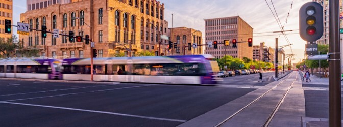 Photo of downtown street