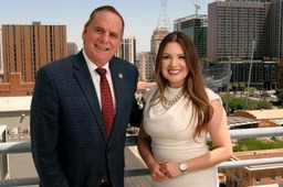 Mayor Hartke and Mayor Hermosillo