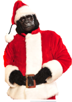 gorilla santa