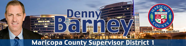 maricopa county supervisor district 1 denny barney