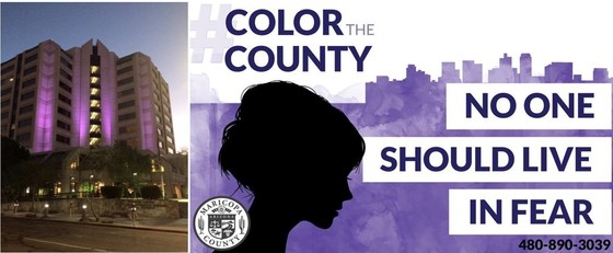 Color the County Purple