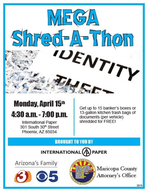 Shred-a-thon event 