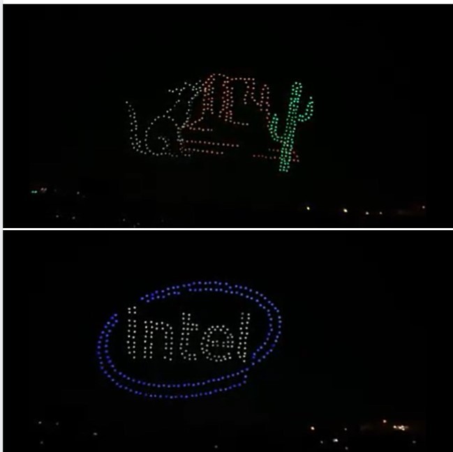 Intel Drone Light Show