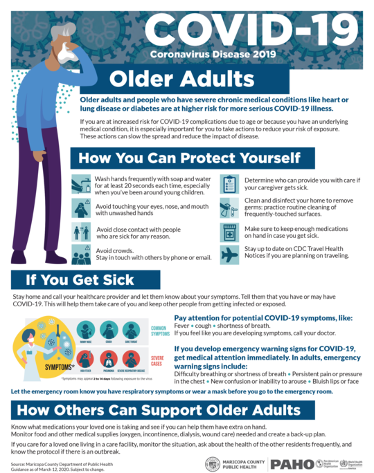 Coronavirus for Older Adults