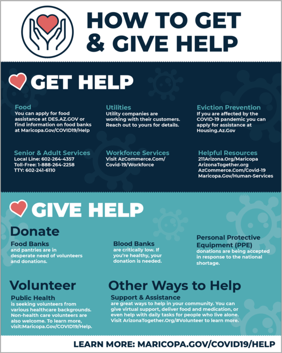 Give/Get Help Resources Graphic