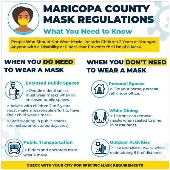 Maricopa County Mask Regulations