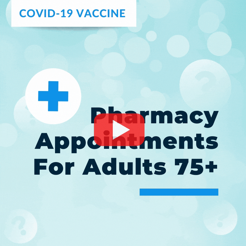 Pharmacy Appointments for 75+