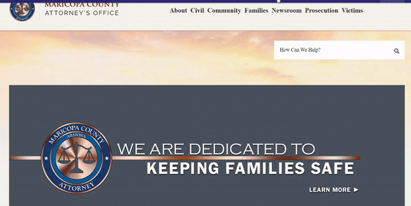 Keeping Family Safe Webpage