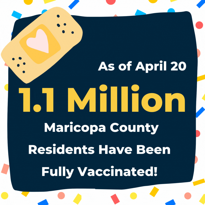 Residents fully vaccinated milestone