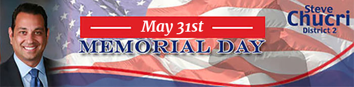 Supervisor Steve Chucri Memorial Day