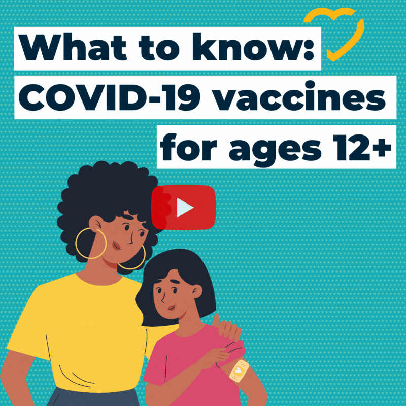 COVID-19 Vaccines for 12+
