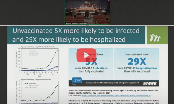 Video: Answer on Unvaccinated Stats
