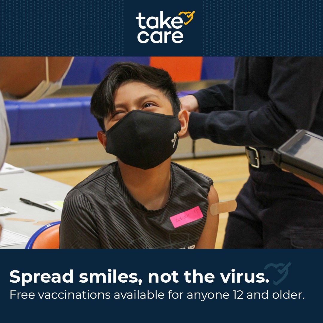 Spread smiles, not the virus
