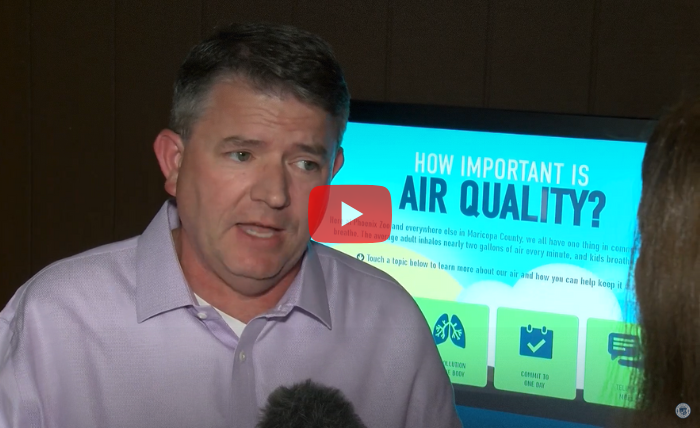 Chairman Gates New Kiosk at the Phoenix Zoo