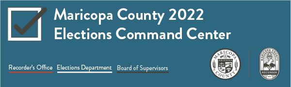 Maricopa County 2022 Elections Command Center